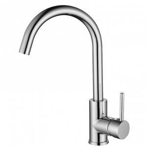 Ausmann Petra keukenmengkraan met draaibare uitloop chroom volledig metaal