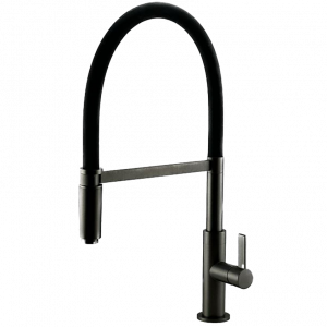 Ausmann Lavea gun metal keukenkraan PVD